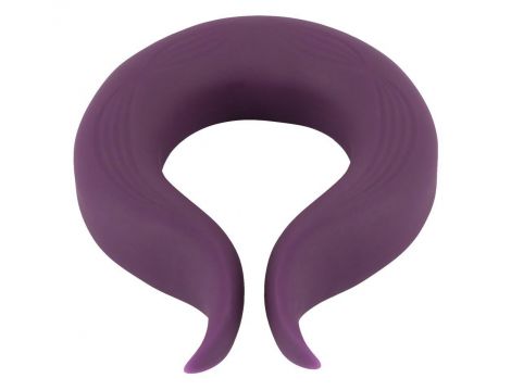 Pierścień erekcyjny wibrujący Couples Choice dwa silniki silikonowy USB - 3
