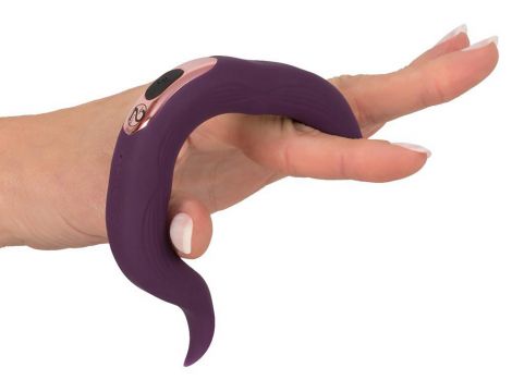 Pierścień erekcyjny wibrujący Couples Choice dwa silniki silikonowy USB - 16