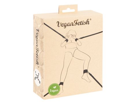 Zestaw do krępowania łóżka Vegan Fetish regulowany