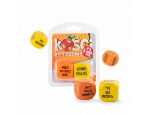 Kości imprezowe pijackie prezent wieczór panieński