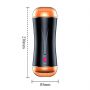 Dwustronny wibrujący masturbator B Series Fox USB - 10