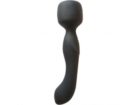 Różdżka wibrująca z ogrzewaniem Lola Games czarna USB 22 cm - 2
