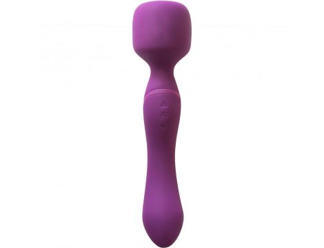 Różdżka masująca Lola Toys fioletowa z ogrzewaniem 22 cm USB