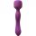 Różdżka masująca Lola Toys fioletowa z ogrzewaniem 22 cm USB