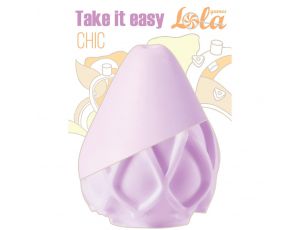 Masturbator Take it Easy Chic fioletowy TPE 7 cm