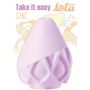 Masturbator Take it Easy Chic fioletowy TPE 7 cm - 2