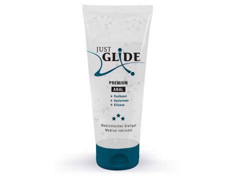 Żel analny premium Just Glide z hialuronem 200 ml - 2