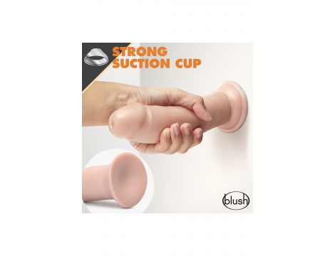 Dildo samonawilżające Blush Dr Skin 20 cm TPE - 14
