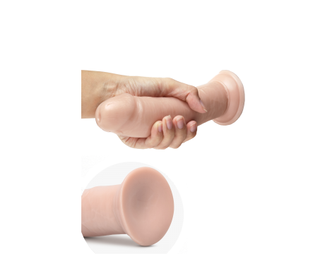 Dildo samonawilżające Blush Dr Skin 20 cm TPE - 15
