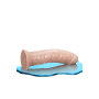 Dildo samonawilżające Blush Dr Skin 20 cm TPE - 10