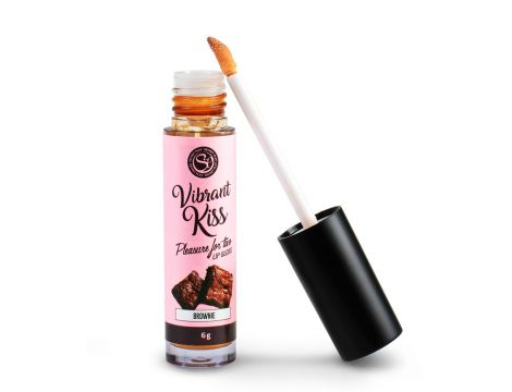 Błyszczyk wibrujący Vibrant Kiss Brownie Secret Play - 2