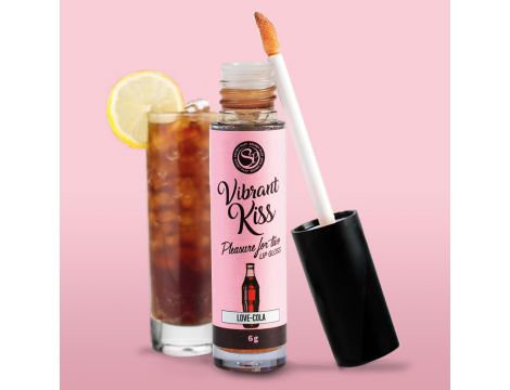 Błyszczyk wibrujący do ust Vibrant Kiss Cola Secret Play - 4