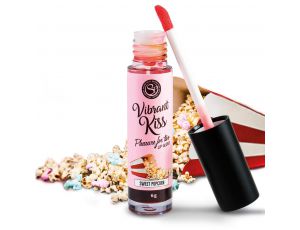 Błyszczyk wibrujący Vibrant Kiss Słodki Popcorn Secret Play