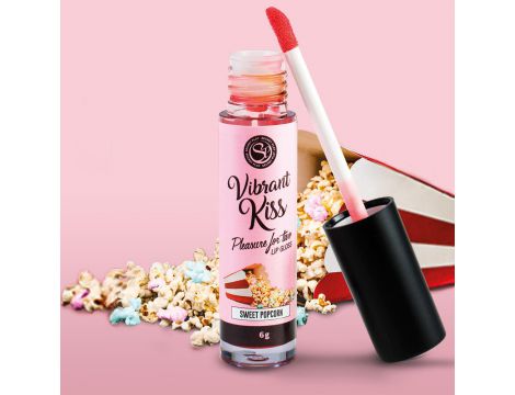 Błyszczyk wibrujący Vibrant Kiss Słodki Popcorn Secret Play - 4