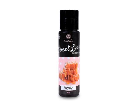 Żel jadalny smakowy karmel toffi Secret Play 60 ml - 2