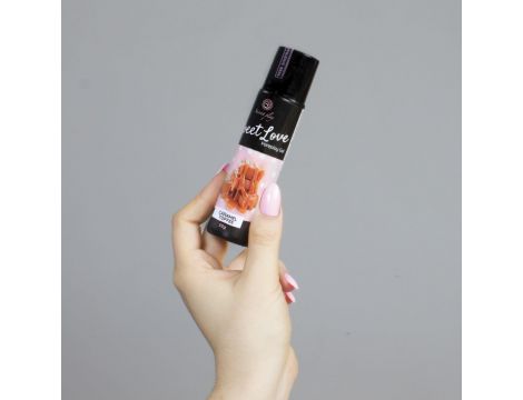 Żel jadalny smakowy karmel toffi Secret Play 60 ml - 3