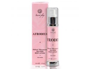 Jedwabny balsam do ciała Afrodita Secret Play z feromonami 50 ml