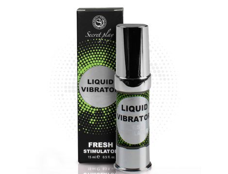 Lubrykant wibrujący Fresh Secret Play miętowy 15 ml