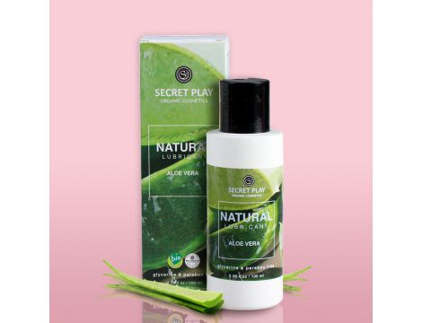 Organiczny lubrykant z aloesem Aloe Vera Secret Play 100 ml - 3