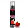 Lubrykant rozgrzewający całowalny truskawka śmietanka Secret Play 50 ml - 2