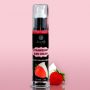 Lubrykant rozgrzewający całowalny truskawka śmietanka Secret Play 50 ml - 4