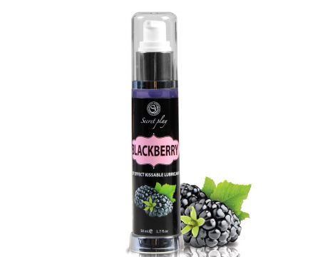 Lubrykant jeżynowy rozgrzewający do całowania Secret Play 50 ml