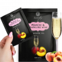 Olejek do masażu brzoskwinia i wino musujące Secret Play 10 ml - 2