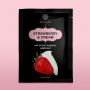 Lubrykant rozgrzewający truskawka śmietanka Secret Play 10ml - 4