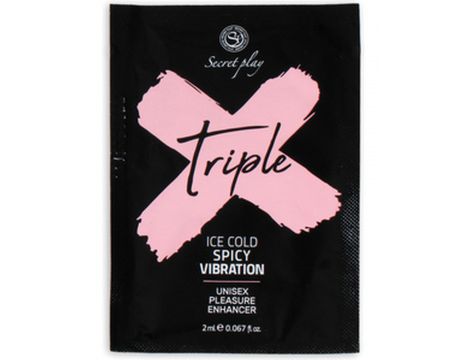 Żel Triple X Secret Play 3w1 unisex 2 ml