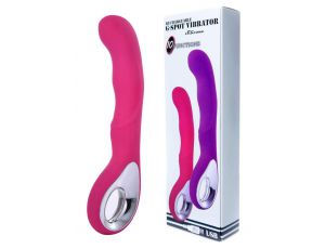 Wibrator punktu G silikonowy B Series Magic różowy USB 20 cm