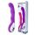Wibrator punktu G silikonowy B Series Magic fioletowy USB 20 cm