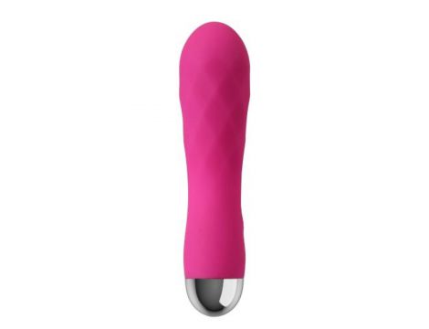 Wibrator z dwoma silnikami Leten Pro Delight różowy USB 12,5 cm - 3
