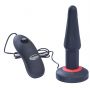 Wibrujący korek analny Malesation Dual Layer Silicone z pilotem - 3