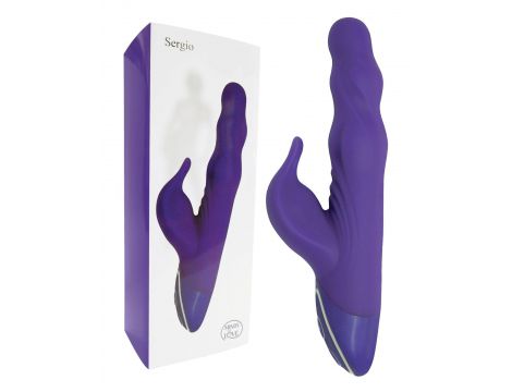 Wibrator punktu G Minds of Love Sergio fioletowy USB 20 cm