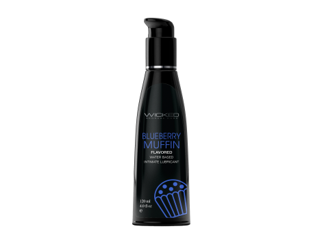 Lubrykant na bazie wody Wicked Muffinka Jagodowa 120 ml - 3