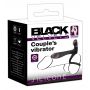 Pierścień wibrujący Black Velvets silikonowy USB 14 cm - 3