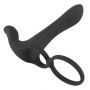 Pierścień wibrujący Black Velvets silikonowy USB 14 cm - 4