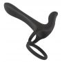 Pierścień wibrujący Black Velvets silikonowy USB 14 cm - 10