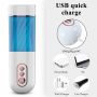 Masturbator wibrujący z ssaniem B Series Fox USB - 6