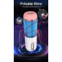 Masturbator wibrujący z ssaniem B Series Fox USB - 15