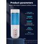Masturbator wibrujący z ssaniem B Series Fox USB - 18