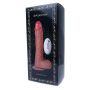 Realistyczny wibrator Fox rotacyjny teleskopowy z ogrzewaniem 21cm USB - 10