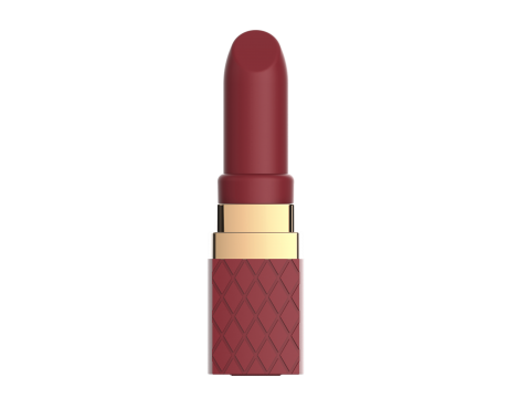 Mini wibrator Romance Stacey bordowy USB silikonowy - 5