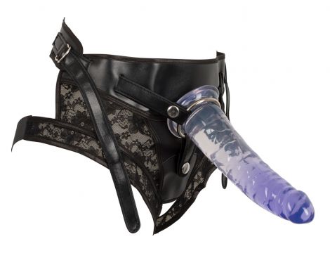 Zestaw strap on You2Toys z dwoma dildami - 16