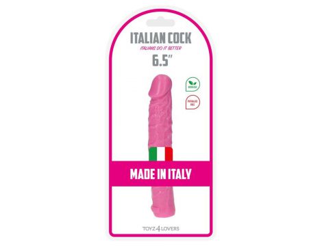 Realistyczne dildo Zeno Toyz4lovers różowe 16,5 cm - 7