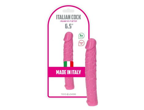 Realistyczne dildo Zeno Toyz4lovers różowe 16,5 cm - 8