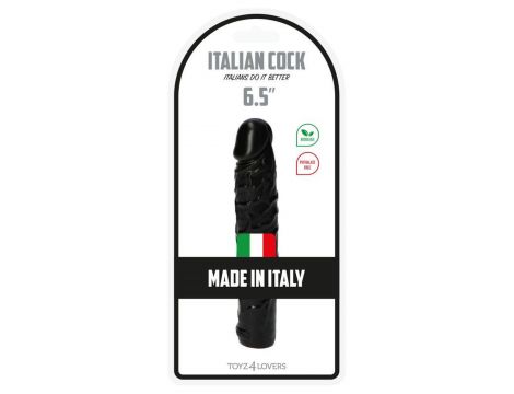 Dildo realistyczne Zeno Toyz4lovers czarny 16,5 cm - 7