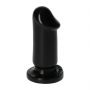 Korek analny Mio Toyz4lovers czarny 8 cm z przyssawką - 6