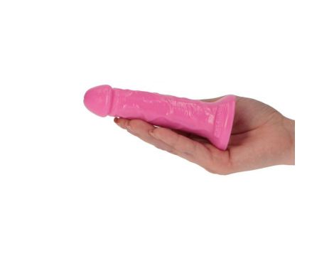 Dildo realistyczne Poldo różowe 11,5 cm z przyssawką Toyz4lovers - 6