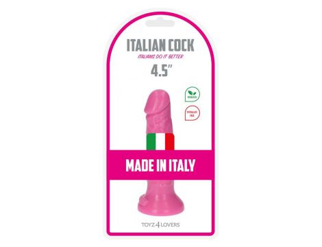 Dildo realistyczne Poldo różowe 11,5 cm z przyssawką Toyz4lovers - 7